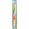 MouthWatchers, Adult, Naturally Antimicrobial Toothbrush, Soft, Orange, 1 Toothbrush