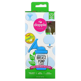 Dapple Baby, Clinical, Очиститель для молокоотсоса на растительной основе, без запаха, 8 жидких унций (237 мл)