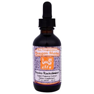 Dragon Herbs, Gecko Rockclimber, Super Potency Extract, 2 fl oz (60 ml)