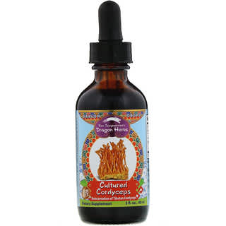 Dragon Herbs, Cultured Cordyceps Drops, 2 fl oz (60 ml)