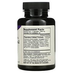 Dragon Herbs ( Ron Teeguarden ), Super Pill No. 2, 500 mg, 60 Vegetarian Capsules