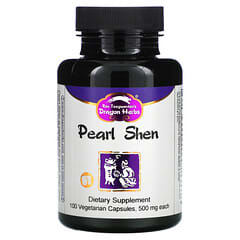 Dragon Herbs ( Ron Teeguarden ), Pearl Shen, 500 mg, 100 Vegetarian Capsules