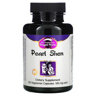 Dragon Herbs ( Ron Teeguarden ), Pearl Shen, 500 mg, 100 cápsulas vegetales