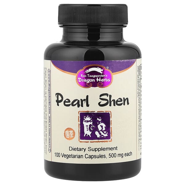 Dragon Herbs Pearl Shen, 100 Vegetarian Capsules