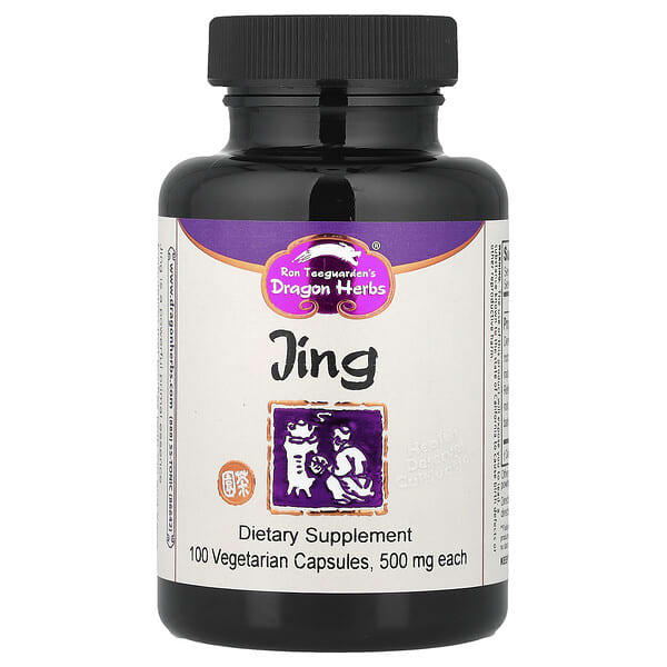 Dragon Herbs Jing, 100 Vegetarian Capsules