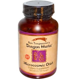 Dragon Herbs, マイクロコスミックオービット（Microcosmic Orbit）、500 mg、100 錠