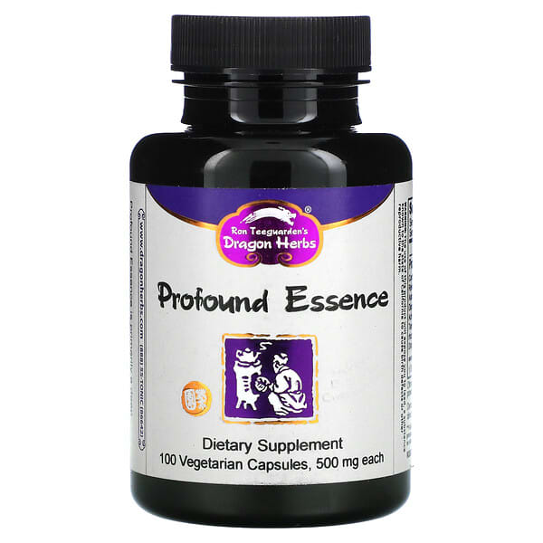 Dragon Herbs ( Ron Teeguarden ), Profound Essence, 500 mg, 100 vegetarische Kapseln