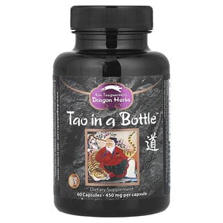 Dragon Herbs, Tao dalam Botol, 450 mg, 60 Kapsul