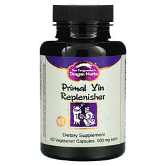 Dragon Herbs ( Ron Teeguarden ), Reforçador Primal Yin, 500 mg, 100 Cápsulas Vegetarianas