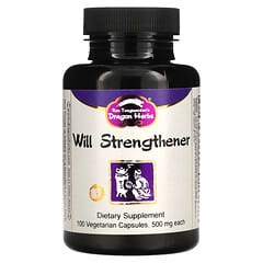 Dragon Herbs ( Ron Teeguarden ), Will Strengthener, 500 mg, 100 Vegetarian Capsules