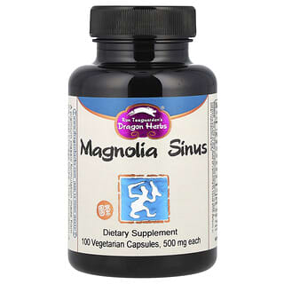 Dragon Herbs, Magnolia Sinus, 500 mg, 100 vegetarische Kapseln