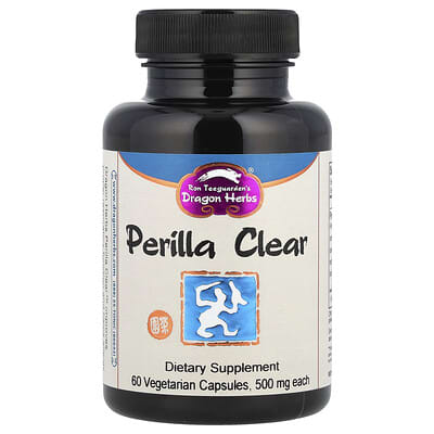 Dragon Herbs, Perilla Clear, 500 mg, 60 Vegetarian Capsules