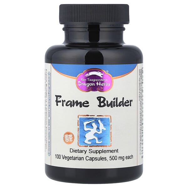 Dragon Herbs, Frame Builder, 100 Vegetarian Capsules