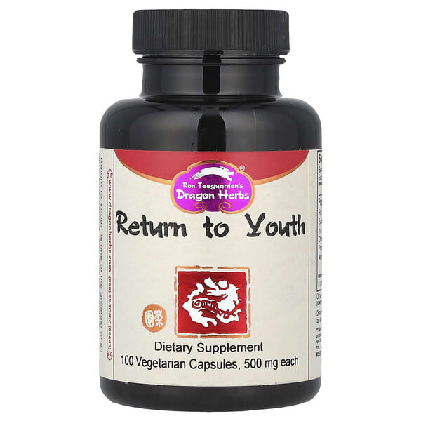 Return to Youth, 100 Vegetarian Capsules