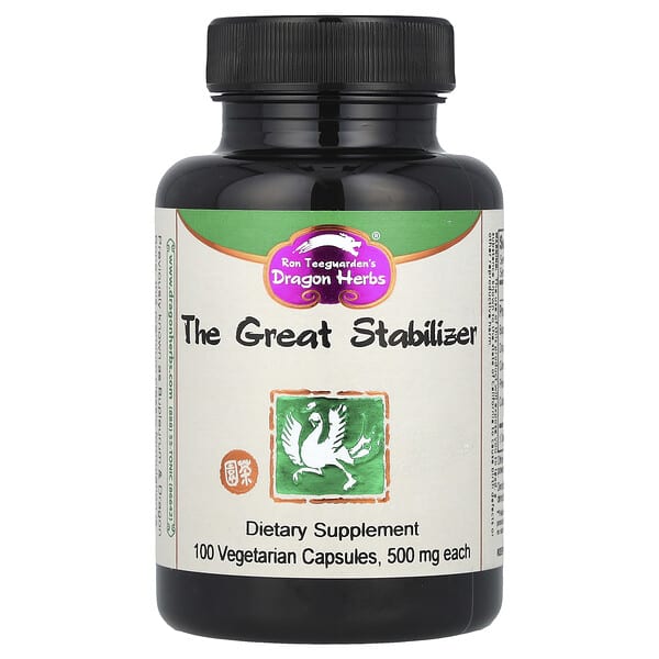 The Great Stabilizer, 500 mg, 100 Vegetarian Capsules