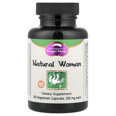 Dragon Herbs, Natural Woman's Vegetarian Capsules, 470 mg Each, 100 Capsules