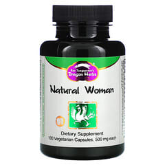 Dragon Herbs ( Ron Teeguarden ), Natural Woman, 500 mg, 100 Vegetarian Capsules