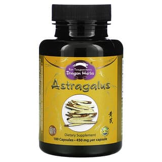 Dragon Herbs ( Ron Teeguarden ), Astragalus, 450 mg, 100 Capsules