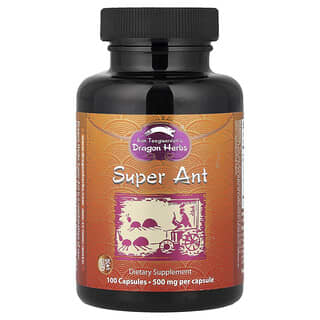 Dragon Herbs, Super Ant, 500 mg, 100 kapszula