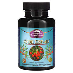 Dragon Herbs ( Ron Teeguarden ), Goji LBP-40, 500 mg, 100 vegetarische Kapseln