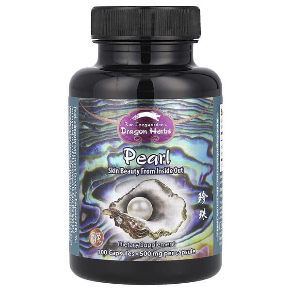 Dragon Herbs Pearl, 500 mg, 100 Capsules
