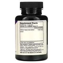 Dragon Herbs ( Ron Teeguarden ), Salbei, 500 mg, 100 Kapseln