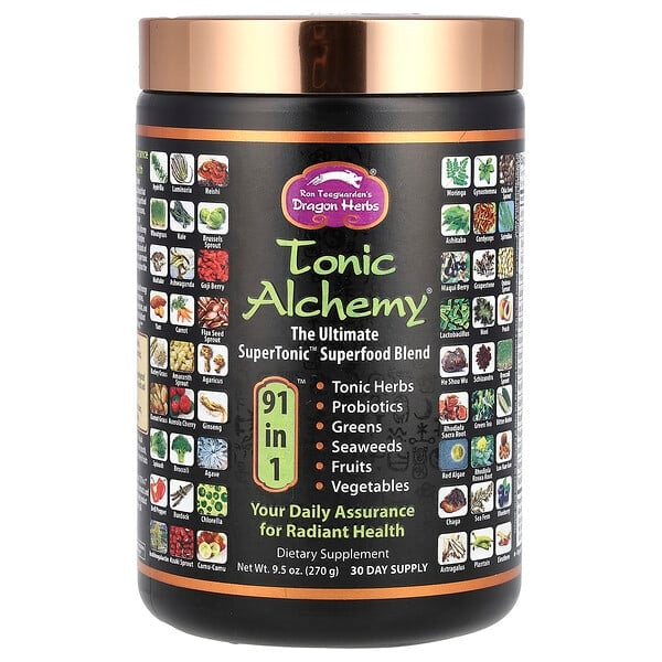 Tonic Alchemy®, The Ultimate SuperTonic™ Superfood Blend, 9.5 oz (270 g)