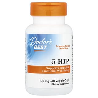 Doctor's Best, 5-HTP, 100 mg, 60 Veggie Caps