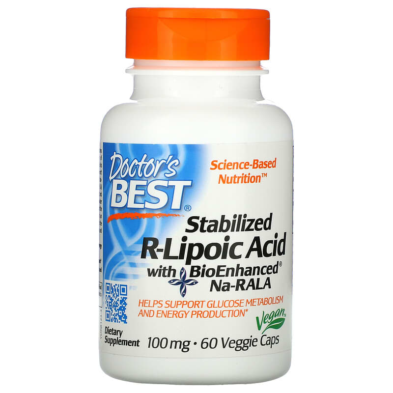 ����������������� R-�������� ������� � BioEnhanced Na-RALA, 100&nbsp;��, 60&nbsp;������������ ������
