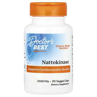 Doctor's Best, Nattokinase, 2,000 FUs, 90 Veggie Caps