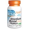 Strontium Bone Maker, стронций для костей, 340 мг, 60 растительных капсул