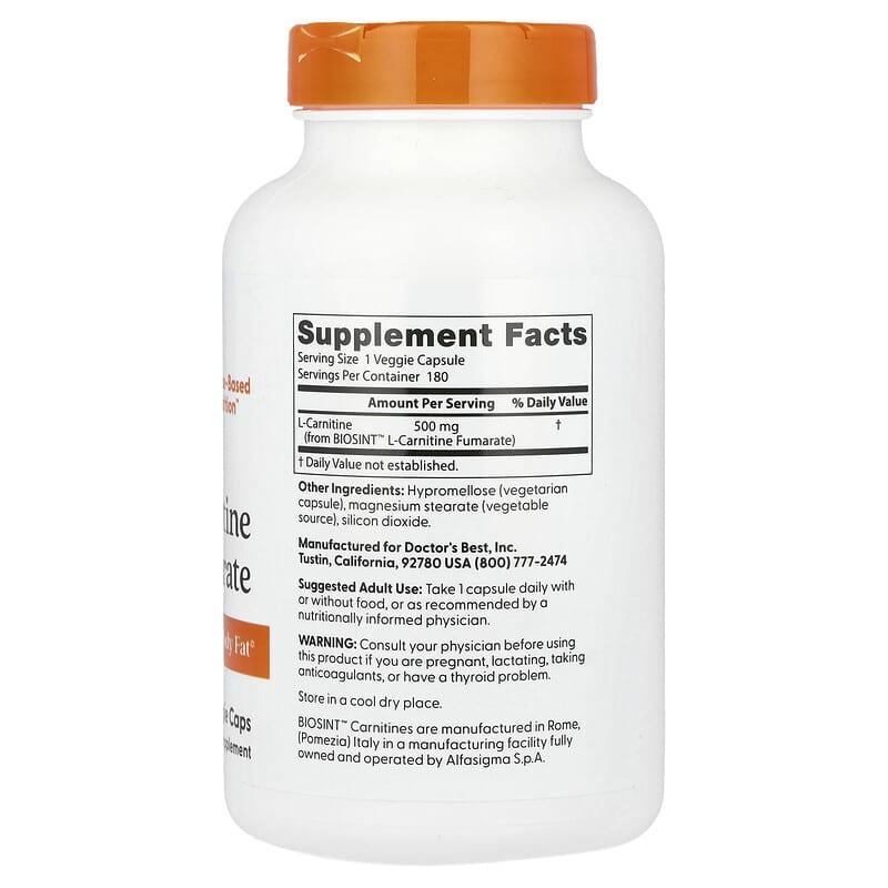 side effects of acetyl l carnitine supplements L-Carnitine | Linus Pauling Institute main image 1