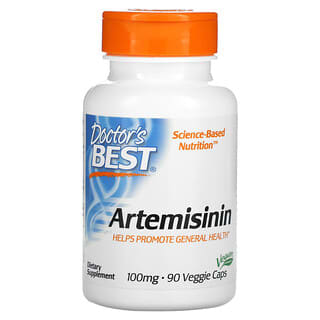 Doctor's Best, Artemisinina 100 mg, 90 cápsulas vegetales