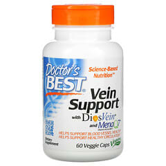 دكتورز بيست‏, Vein Support مع DiosVein وMenaQ7، ، ‏60 كبسولة نباتية