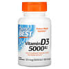 Vitamin D3, 125 mcg (5,000 IU), 180 Softgels