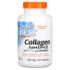 Collagen Types 1 and 3 with Peptan and Vitamin C, 125 mg, 240 Capsules
