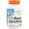 Best Spirulina, 500 mg, 180 Tablets
