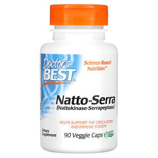 Doctor's Best‏, Natto-Serra 90, כמוסות צמחיות