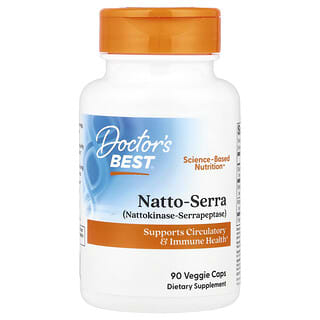 Doctor's Best‏, Natto-Serra 90, כמוסות צמחיות