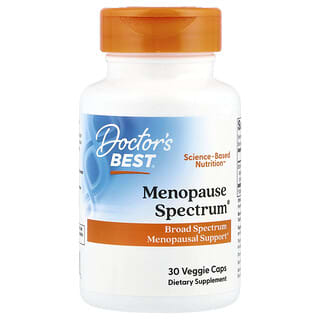 Doctor's Best, Espectro de la menopausia con EstroG-100, 30 cápsulas vegetales