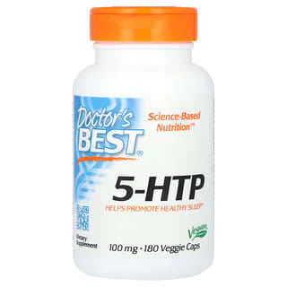 Doctor's Best, 5-HTP, 100 mg, 180 capsule vegetali