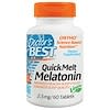 Quick Melt Melatonin, 2.5 mg, 60 Tablets