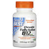 Chewable Fully Active B12, Chocolate e Hortelã, 1.000 mcg, 60 Comprimidos