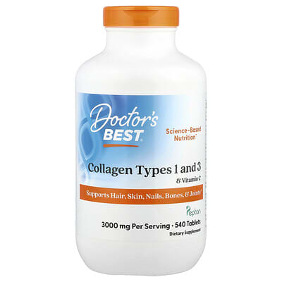 Norland Doctor's Best, Collagen Types 1 and 3 & Vitamin C, 540 Tablets supplement Uganda UGX 189952