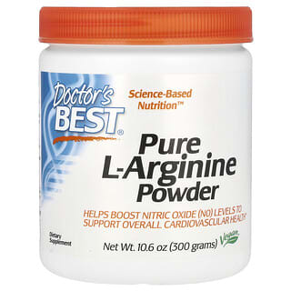 Doctor's Best, Poudre de L-Arginine pure, 300 g (10.6 oz)