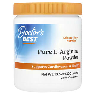 Doctor's Best, Poudre de L-Arginine pure, 300 g (10.6 oz)