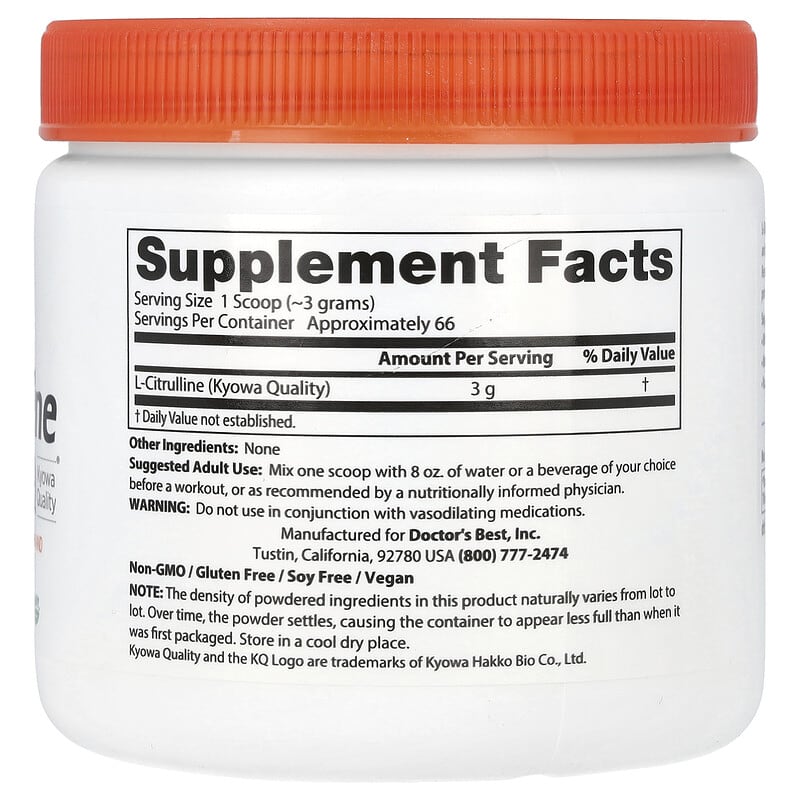 L-Citrulline Powder, 7 oz (200 g)