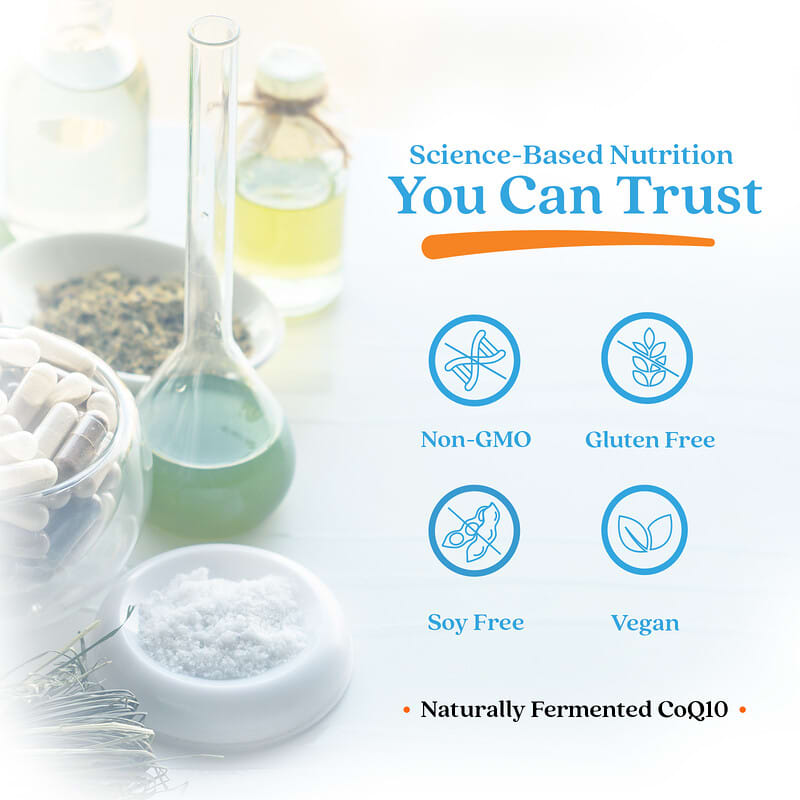 CoQ10 L-Carnitine Magnesium, 90 Veggie Caps