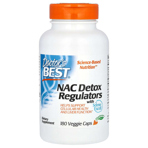 Doctor's Best, NAC 清體調節劑，180 粒素食膠囊