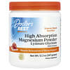 Magnesio en polvo de alta absorción, Melocotón dulce, 347 g (12,3 oz)
